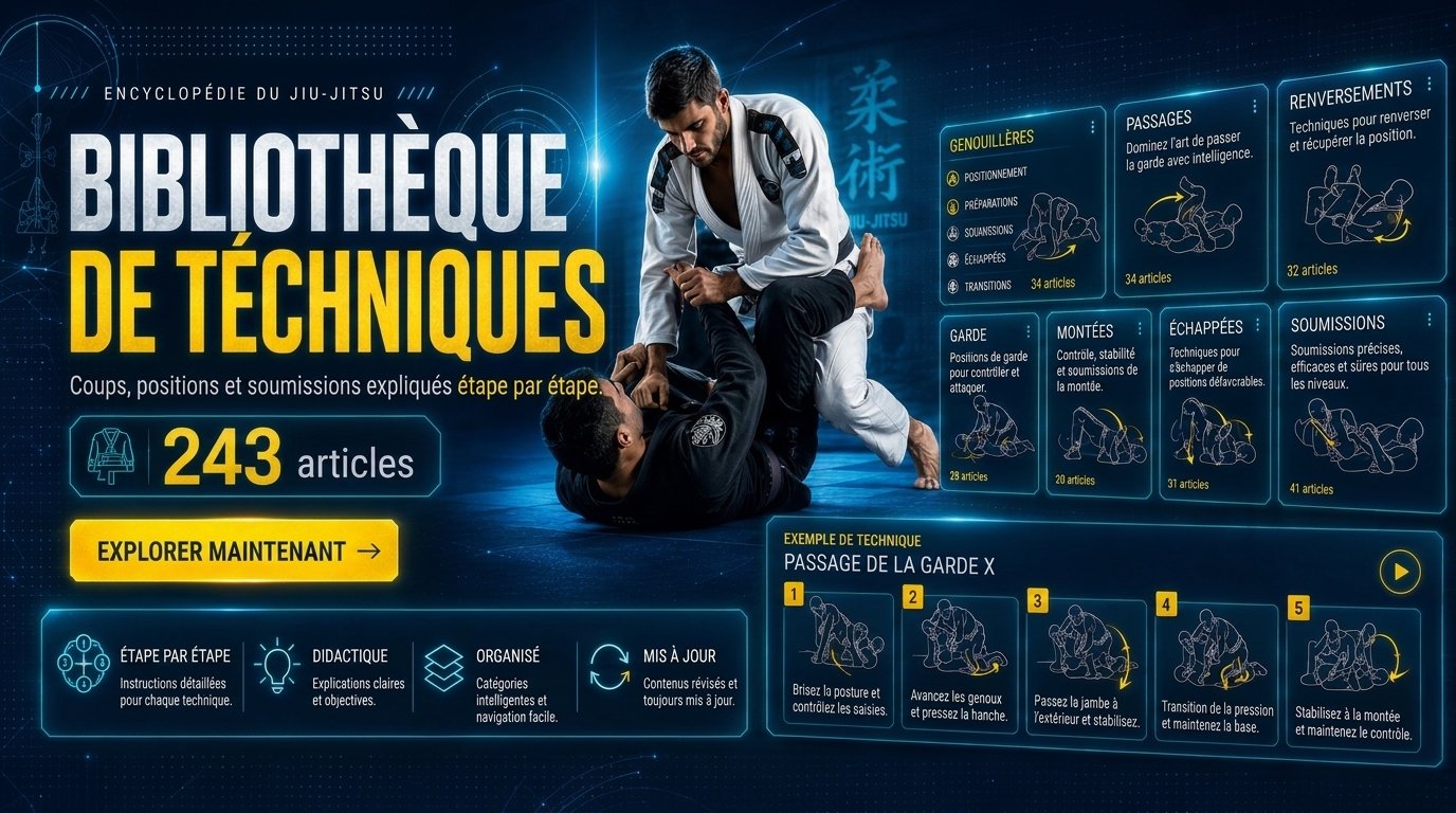 Bibliothèque de techniques de Jiu-Jitsu