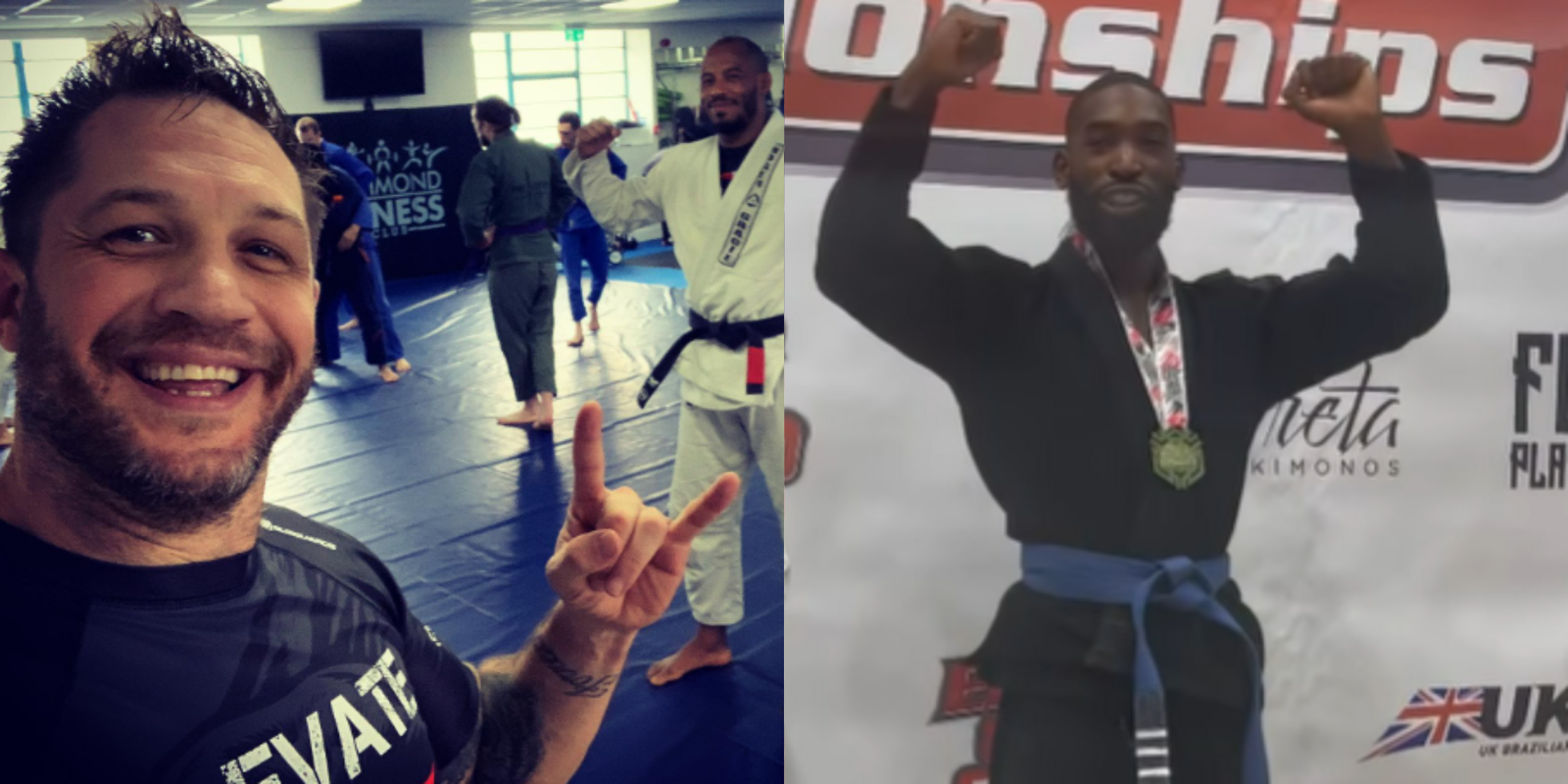 Rapper britânico Tinie Tempah diz que Tom Hardy o introduziu ao Jiu-Jitsu — Academia de Jiu-Jitsu, Brazilian Jiu-Jitsu Academy