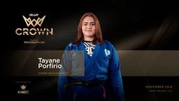 Tayane Porfírio Mira o Título Super Pesado do The Crown — Academia de Jiu-Jitsu, Brazilian Jiu-Jitsu Academy