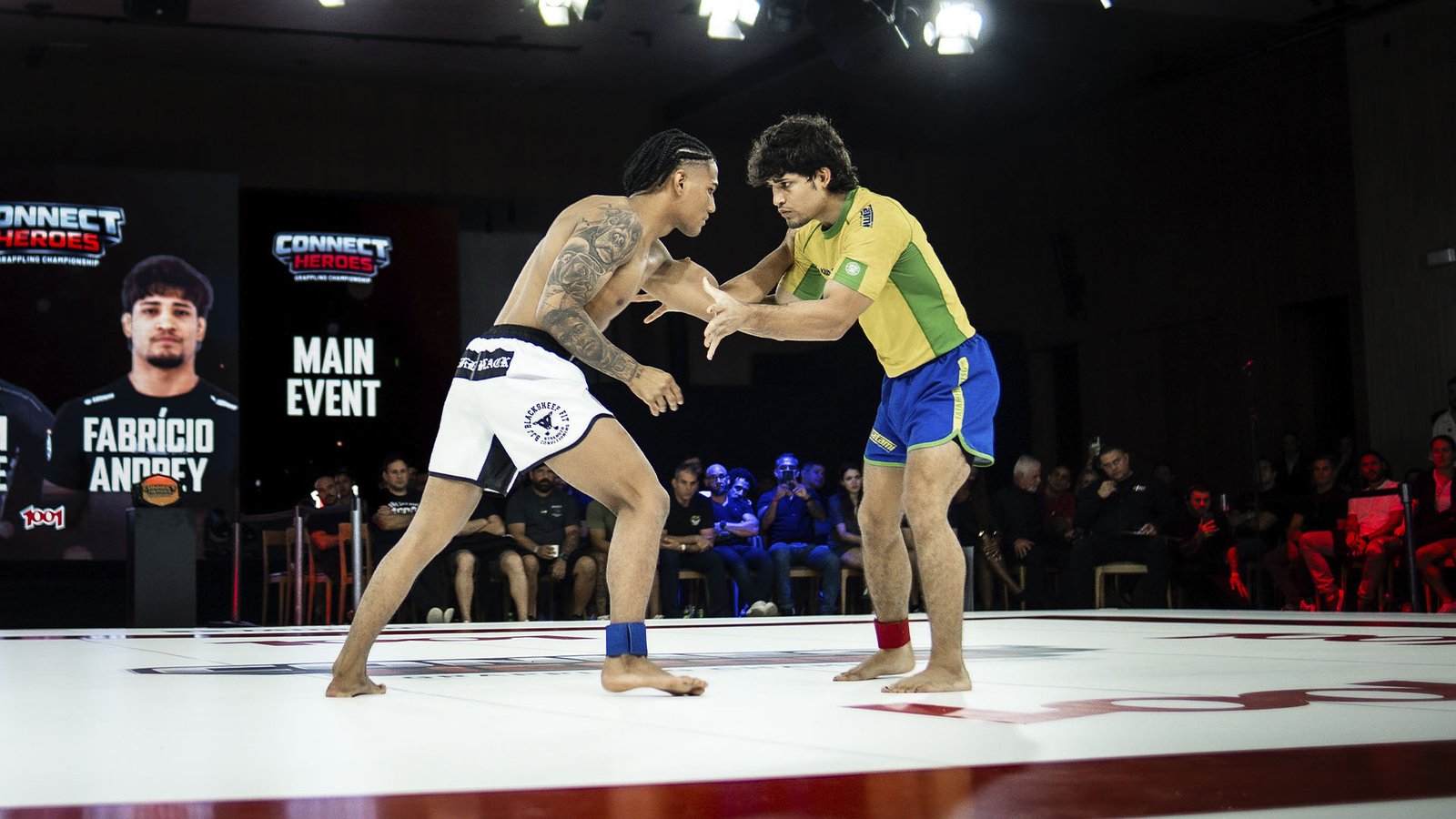 Connect Heroes: Fabrício Andrey bate Meyram e Baby Shark vence revanche contra Rerisson — Academia de Jiu-Jitsu, Brazilian Jiu-Jitsu Academy