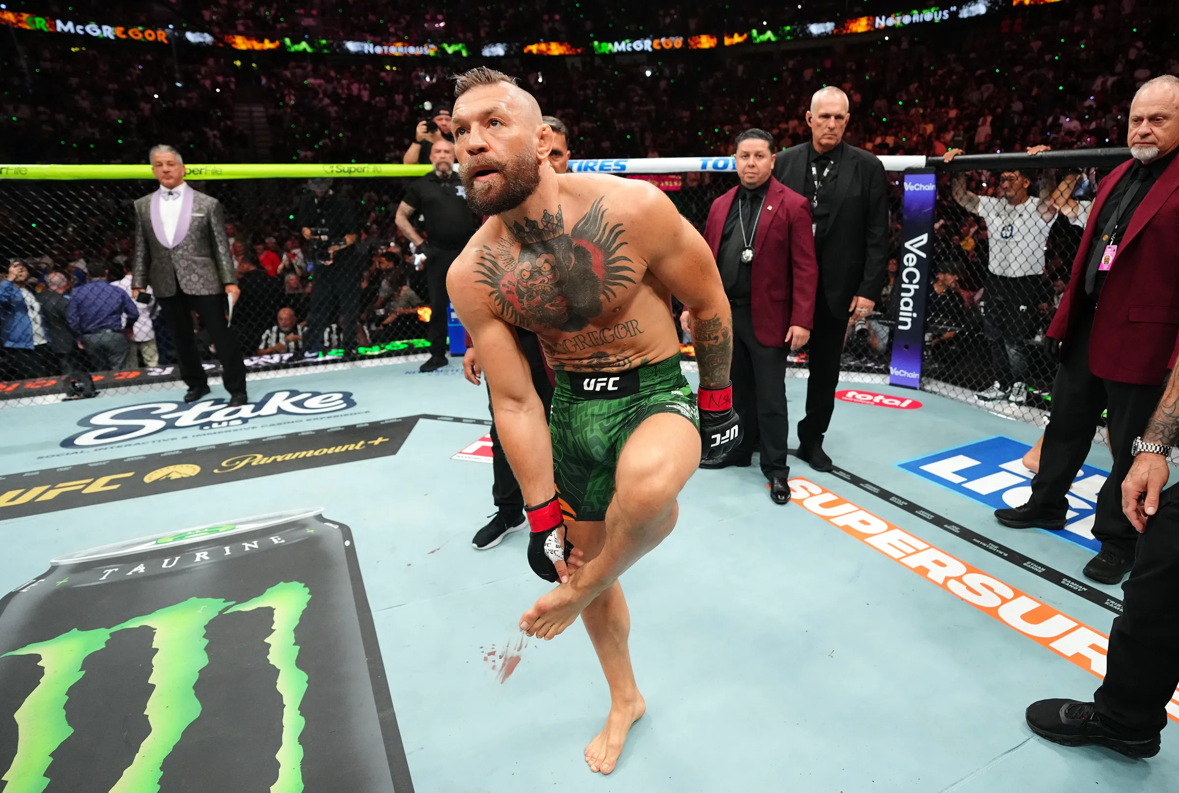 Conor McGregor lamenta lesão no UFC 329: “Joelho estourou” — Academia de Jiu-Jitsu, Brazilian Jiu-Jitsu Academy