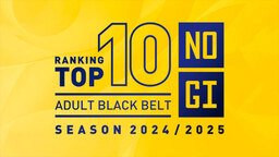 TOP 10 DO RANKING ADULTO FEMININO E MASCULINO NO-GI PARA A TEMPORADA 2024/2025 — Academia de Jiu-Jitsu, Brazilian Jiu-Jitsu Academy
