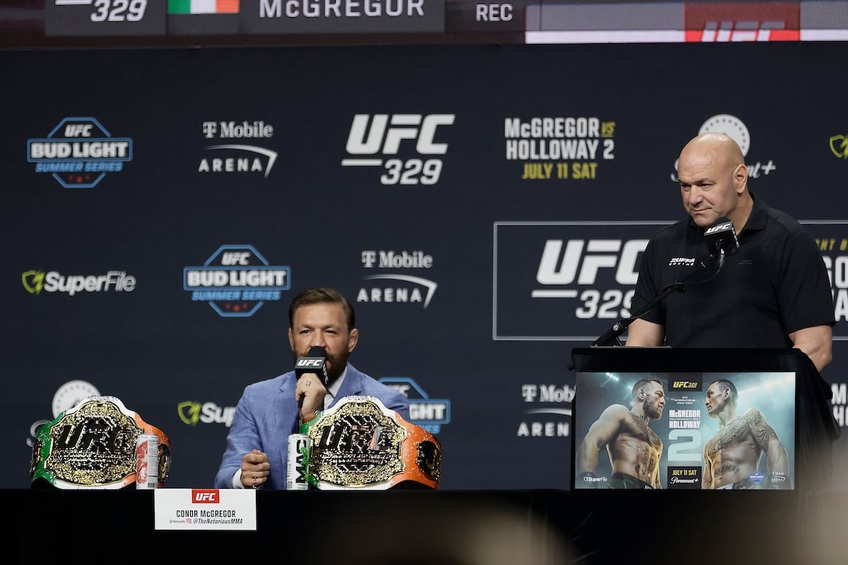 Pessimista? Dana White desconversa sobre futuro de McGregor: “Joelho dele está f***” — Academia de Jiu-Jitsu, Brazilian Jiu-Jitsu Academy