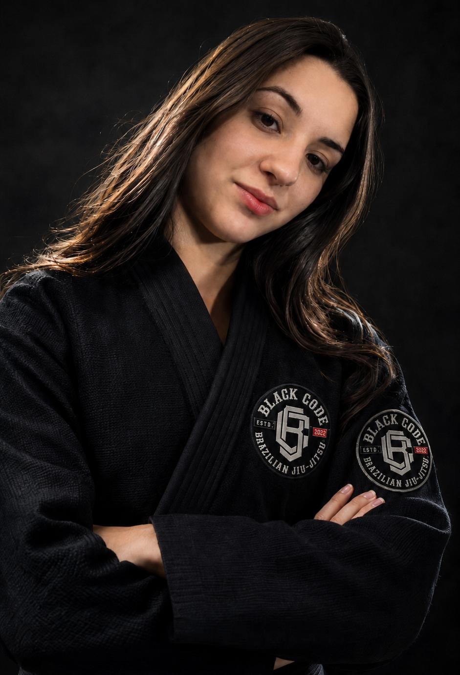 Aline do Nascimento Ferreira da Silva — Faixa Branca 1º Grau | Academia de Jiu-Jitsu